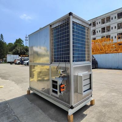 EC扇風機を持つ冷却排気熱回収空気処理装置
