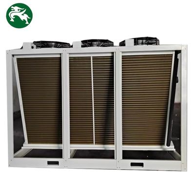 エネルギー節約 V型ドライクーラー HVAC データベースルーム熱散用 3 つのファン