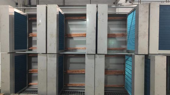 U 形の熱管の周りを包み,データセンターのための空気の熱交換器