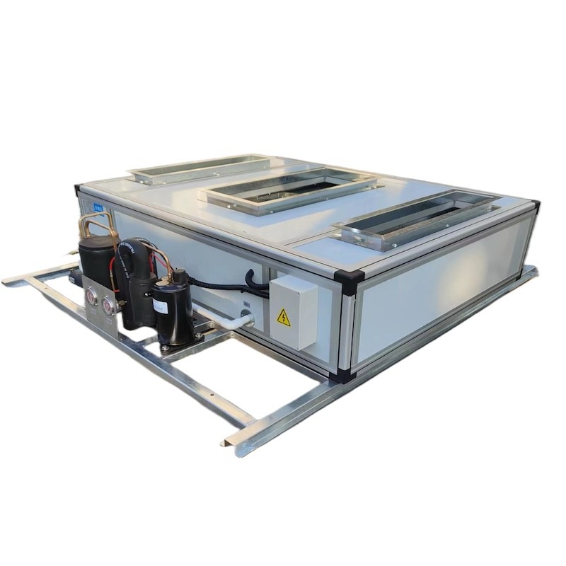 1-5HP スーパースリム 天井 吊り 水冷 DX 空気処理装置 空気浄化 HVAC 工業用
